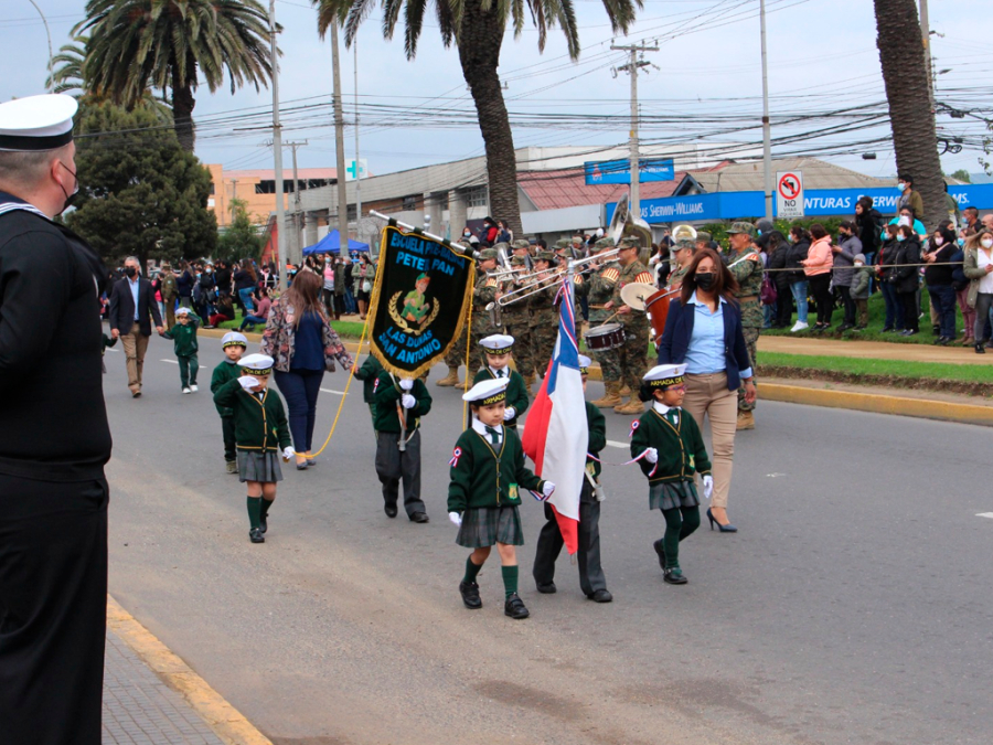 Municipio informa sobre los desfiles en homenaje a las Glorias Navales