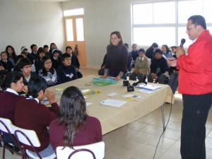 Iniciativa de Codelco División El Teniente Estudiantes de escuelas municipales fueron empresarios por un día