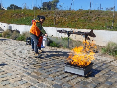 En San Antonio se realiz&oacute; curso sobre Plan Integral de Seguridad Escolar