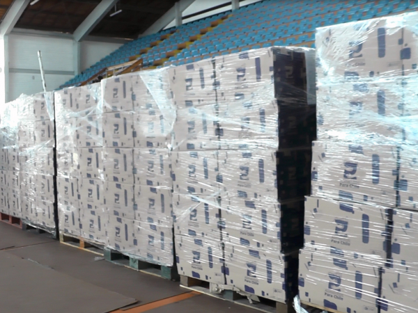 Hoy comenz&oacute; la distribuci&oacute;n de las 11 mil cajas de alimentos en San Antonio