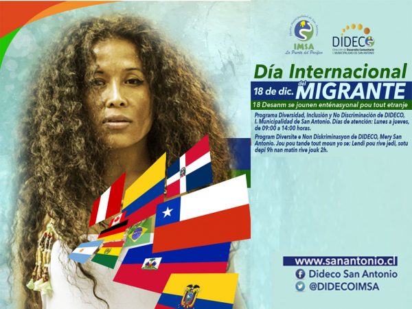 Municipalidad de San Antonio conmemorar&aacute; D&iacute;a Internacional del Migrante