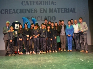 Premiación novena Olimpiada Ambiental Escolar.
