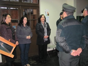 Programa SENDA de la comuna comparte con funcionarios de Gendarmería