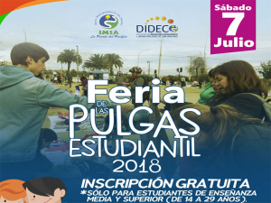Jóvenes de la comuna tendrán su primera Feria de las Pulgas Estudiantil del 2018