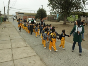 Escuelas de Párvulos Rayito de Sol y Peter Pan llevaron a cabo un Simulacro de Terremoto y Tsunami