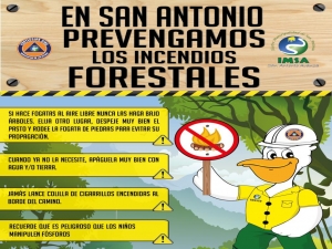 Municipalidad de San Antonio lanza campaña para prevenir los incendios forestales