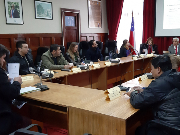 Alcalde rinde cuenta de su gesti&oacute;n ante Consejo Comunal de Seguridad P&uacute;blica