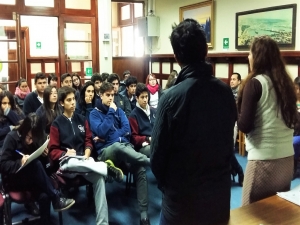 Oficina inserta en el Municipio sanantonino realiza consejo consultivo con centro de alumnos