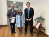 Alcalde de San Antonio se re&uacute;ne con Director General de Obras P&uacute;blicas para impulsar proyectos comunales