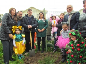 En jardín infantil “Tesoros el Mar” de Bellavista se celebró el Día Mundial del Árbol