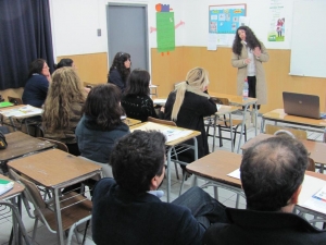 Oficina inserta en el Municipio capacita a profesores de la comuna