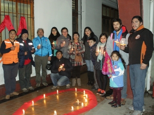 Sanantoninos rindieron homenaje a personas fallecidas con VHI-SIDA