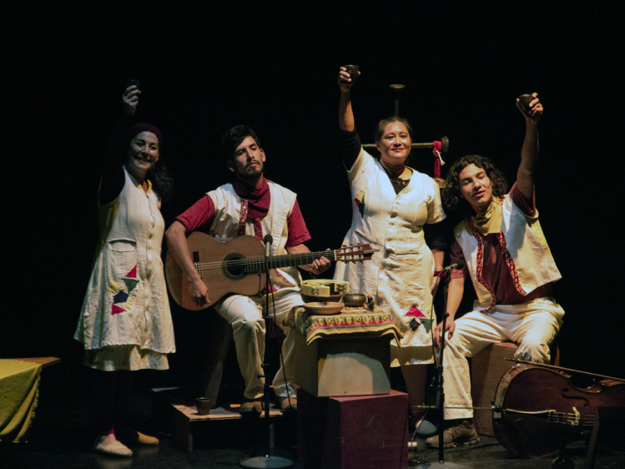 Narración Oral y Teatro trae la itinerancia regional “Un Cuarteto de Artes”