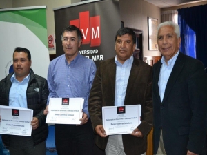 Municipio de San Antonio entrega diplomas a los dirigentes sindicales del ámbito portuario