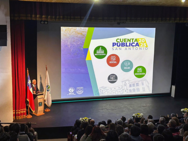 Alcalde de San Antonio rinde Cuenta P&uacute;blica de la gesti&oacute;n municipal 2025  &nbsp;