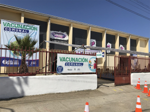 Ya abrió sus puertas el Centro Comunal de Vacunación de San Antonio