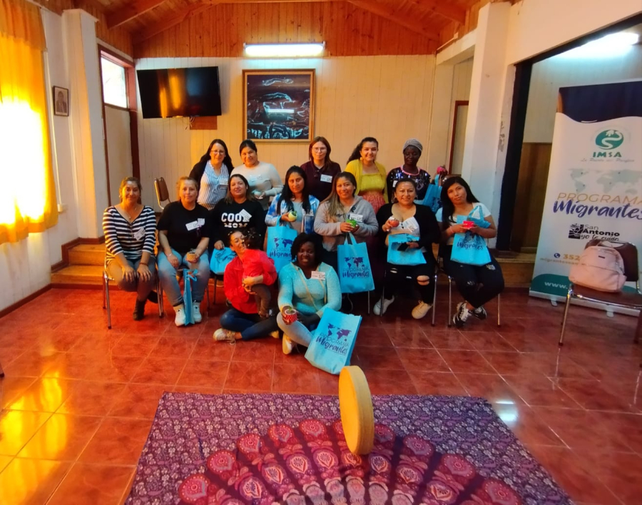 Con asistentes de diversas nacionalidades se realizó el 1° Encuentro De Mujeres Migrantes Y Refugiadas en San Antonio