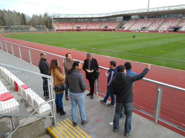Municipales de San Antonio conocieron Estadio de Curic&oacute;