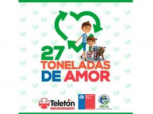 San Antonio se sumará a campaña “27 Toneladas de Amor” para ayudar a los niños de la Teletón
