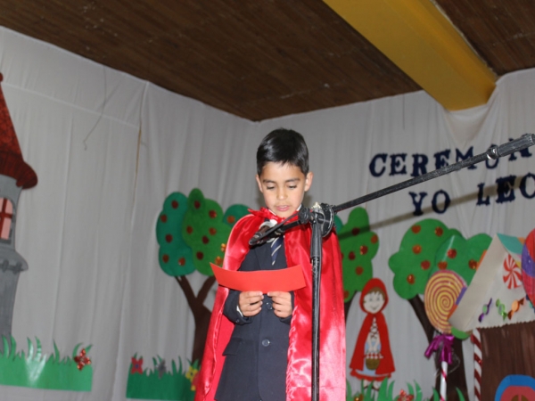 Alumnos del Instituto Bicentenario se lucieron con sus cuentos infantiles en ceremonia &ldquo;Yo Leo&rdquo;