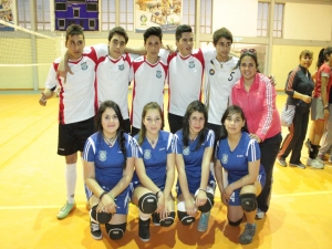 Campeonato Mixto Juvenil de Voleibol ya tiene campeones