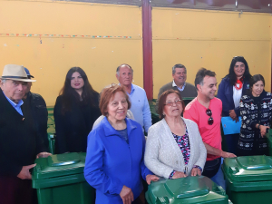 Presupuesto Participativo entrega 162 contenedores de basura a vecinos de las Dunas
