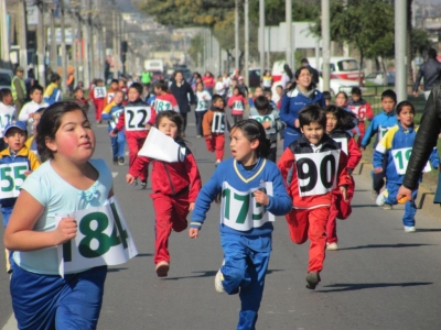 Corrida Escolar 2013 fue uno de los panoramas del d&iacute;a del ni&ntilde;o ofrecido por el Municipio sanantonino