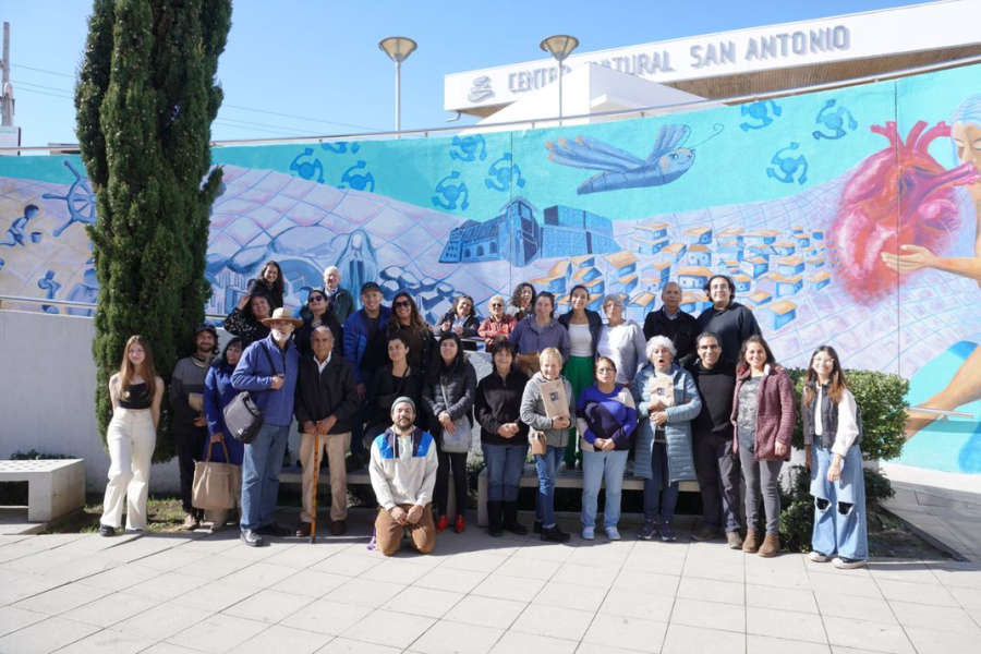 Alcaldía Ciudadana inaugura mural inspirado en el relato histórico de vecinas y vecinos de Barrancas