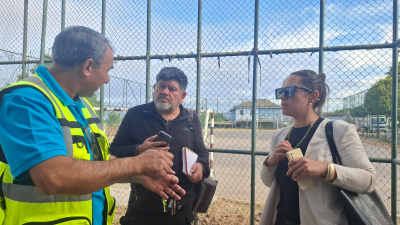 Municipio activa albergue en Colegio España y despliega equipos de apoyo en el lugar