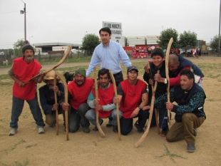 Programa Municipal organiza partido de chueca a personas en situaci&oacute;n de calle