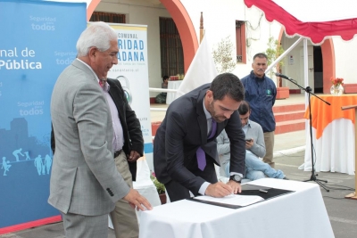 Ministerio del Interior entrega m&aacute;s de 700 millones para ejecutar    Plan Comunal de Seguridad  P&uacute;blica en San Antonio