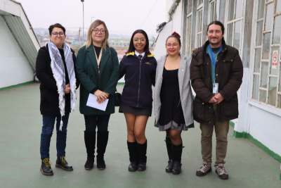 Alcaldesa y concejales firmaron patrocinio para proyecto que ser&aacute; presentado en Torneo Interescolar Delibera 2024