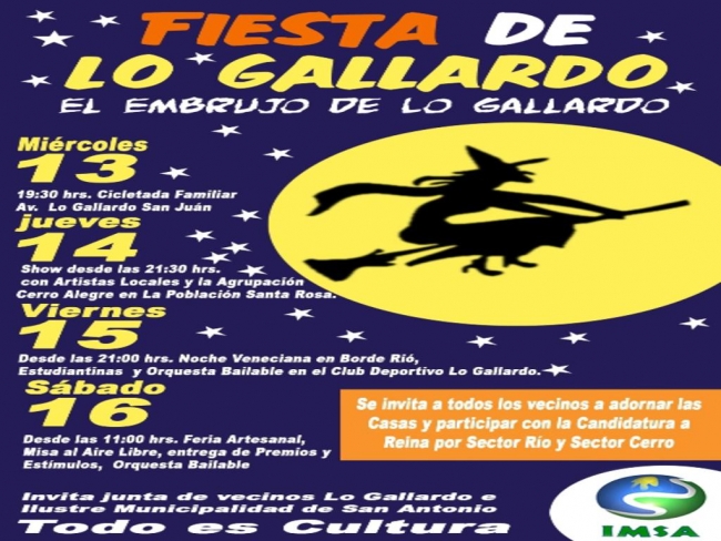 Comunidad y Municipio le ponen  &ldquo;Embrujo a lo Gallardo&rdquo;