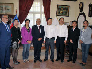Delegación china de Dezhou realizan visita a San Antonio