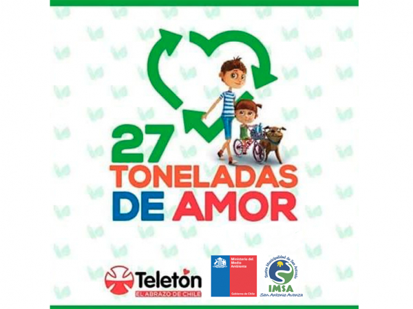 San Antonio se sumar&aacute; a campa&ntilde;a &ldquo;27 Toneladas de Amor&rdquo; para ayudar a los ni&ntilde;os de la Telet&oacute;n