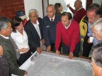 Con el pie derecho avanza proyecto de regad&iacute;o  cuncumen