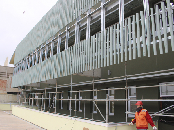 Un 94%de avance presentan las obras del nuevo CESFAM N&eacute;stor Fern&aacute;ndez Thomas en Llolleo alto