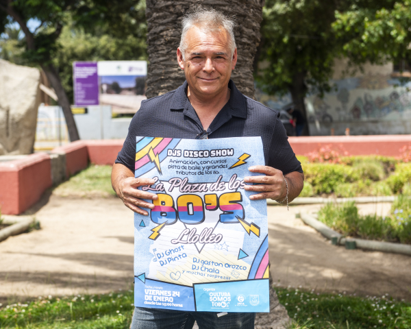 Plaza de Llolleo ser&aacute; escenario de una entretenida &nbsp;fiesta ochentera